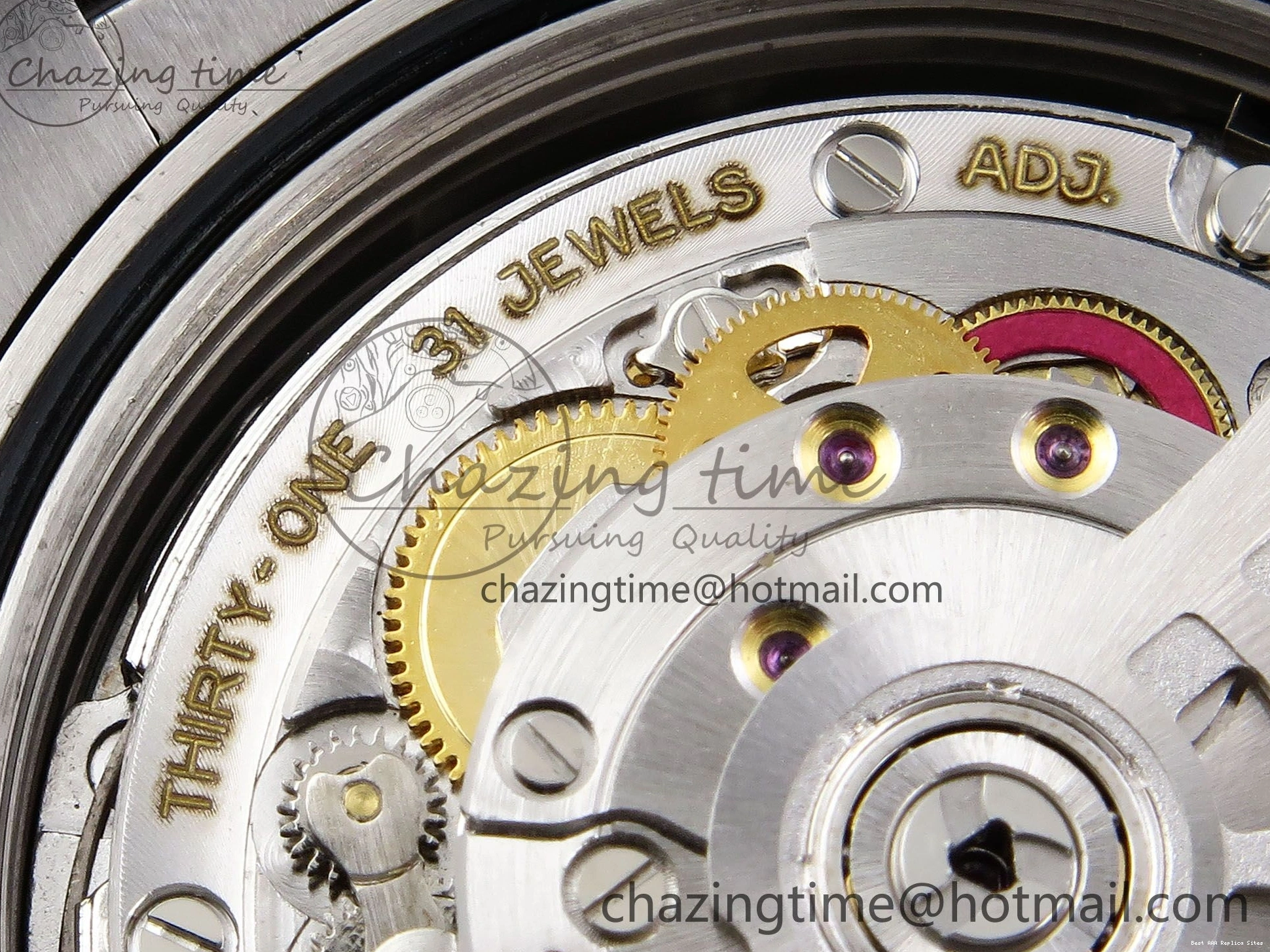 Best AAA Replica Sites Bracelet JDF 1440 V3 904L on TravelReady (Gain President 40 DayDate Weight) Steel VR3255 SS Dial Green Roman 1218